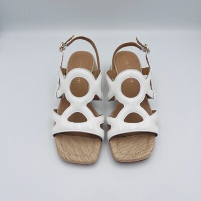 Sandalo donna Adele Dezotti - White Naturale