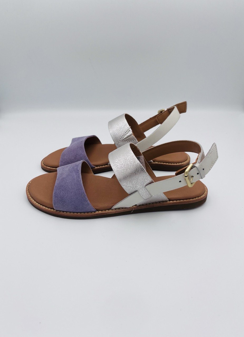 Clarks Karsea strap Liliac combi