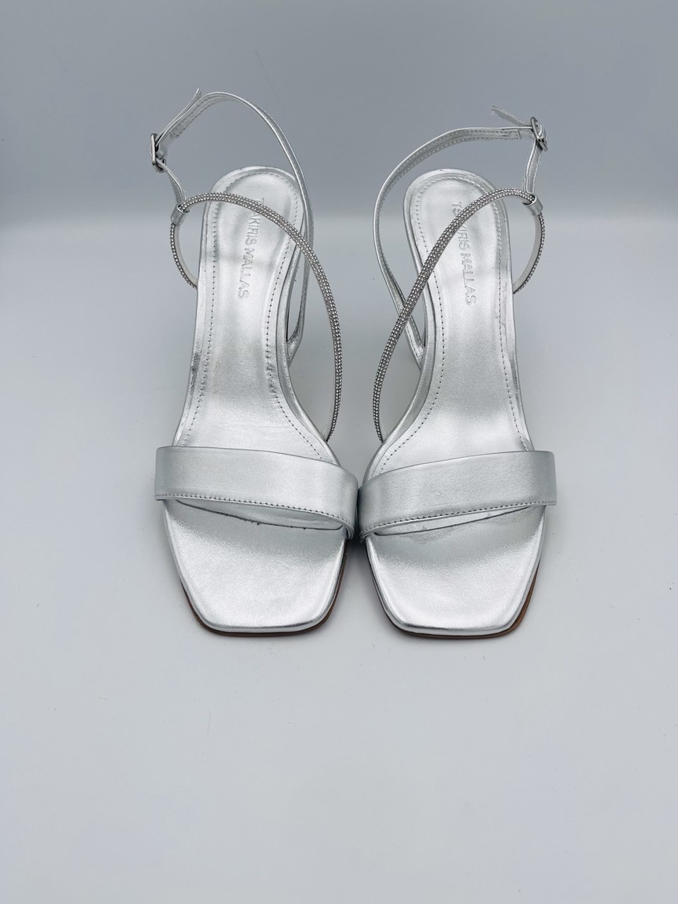 Tsakiris Mallas sandalo elegante Silver/ Platino