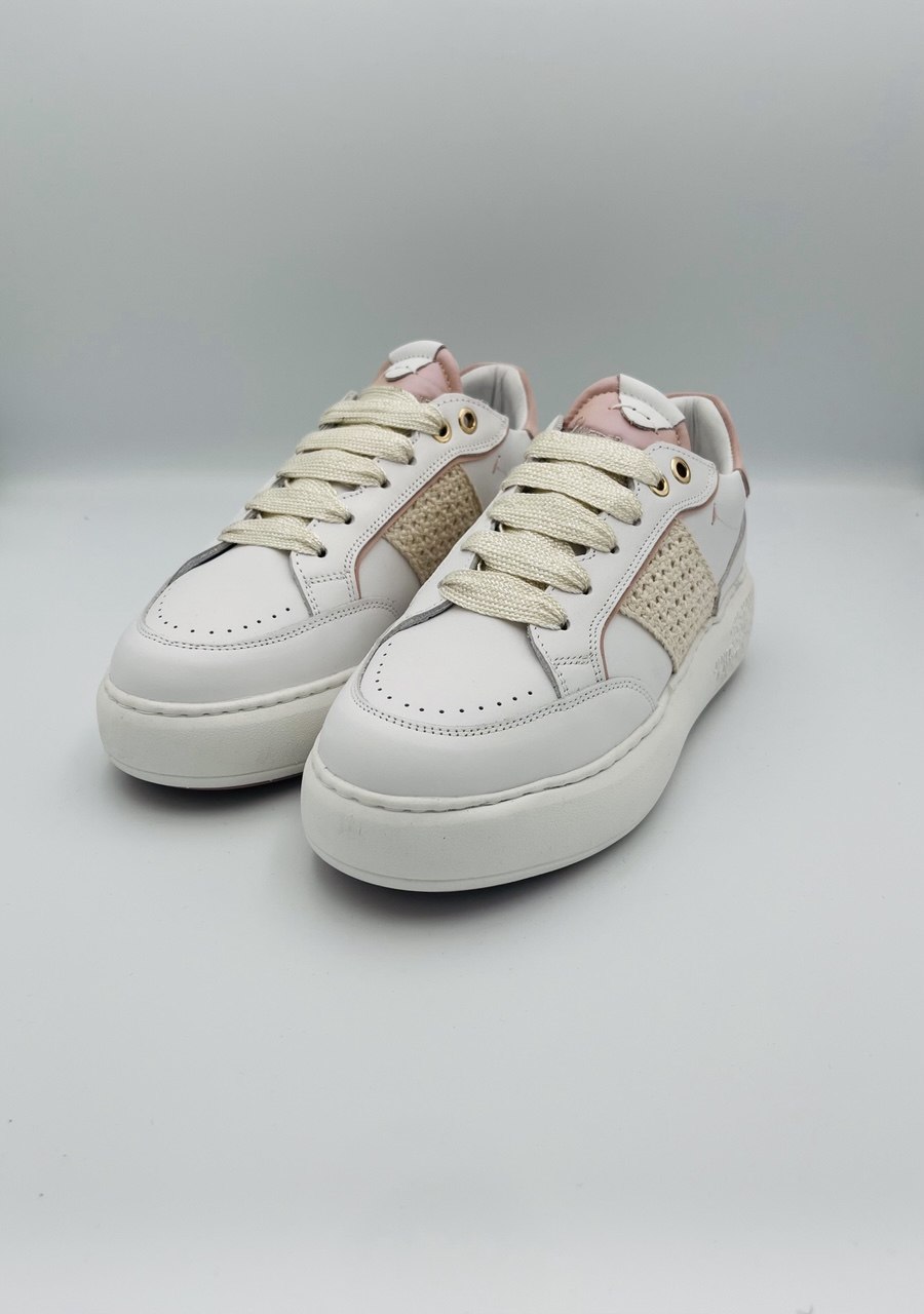 Janet & Janet Sneakers White Pink