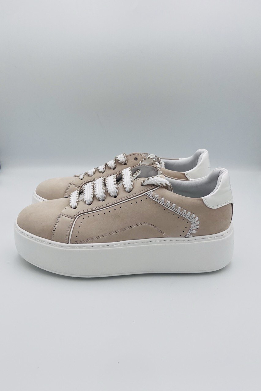 Janet & Janet Sneakers Beige White