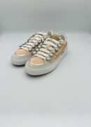 Emanuelle Vee sneackers bianco beige