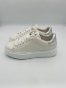 Frau Sneackers bianco silver