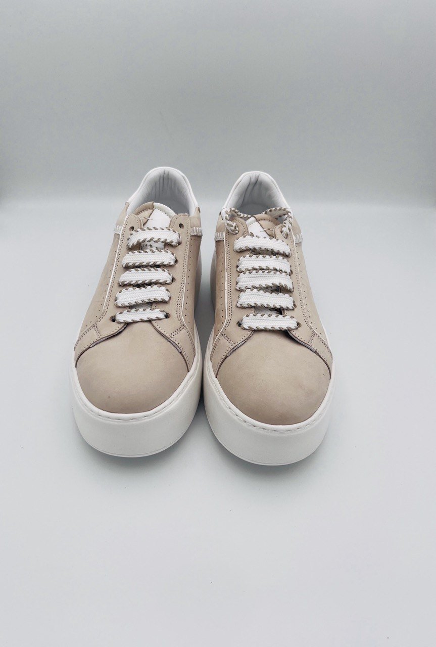 Janet & Janet Sneakers Beige White - immagine 2