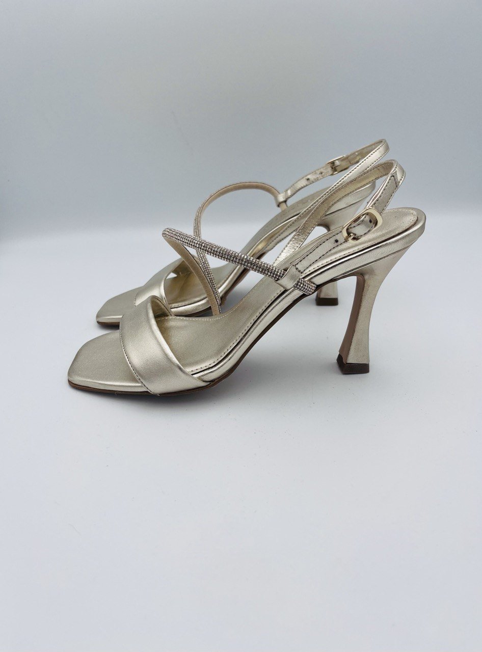 Tsakiris Mallas sandalo elegante Silver/ Platino - immagine 4