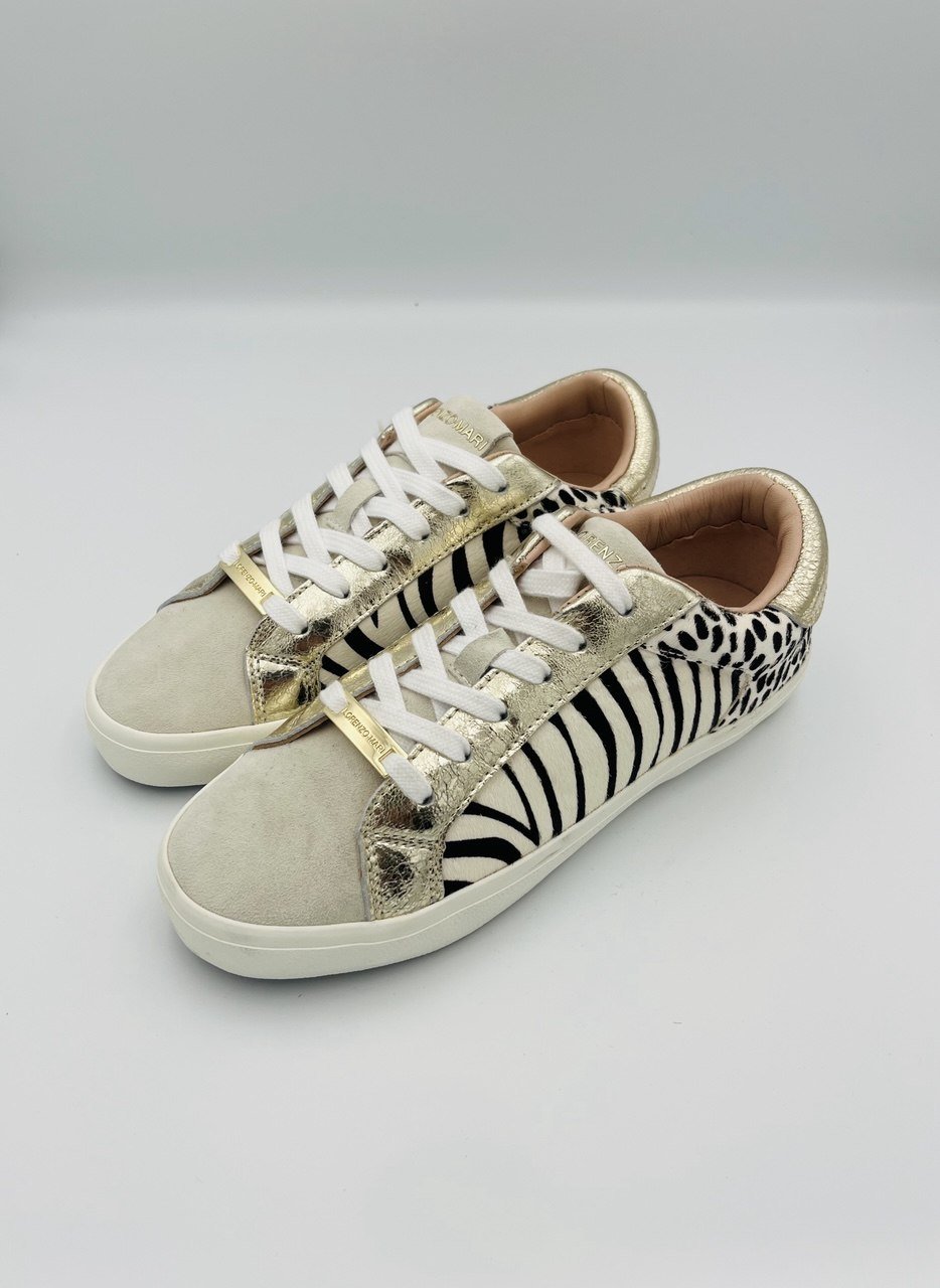 Lorenzo Mari sneackers cavallino zebra - immagine 2