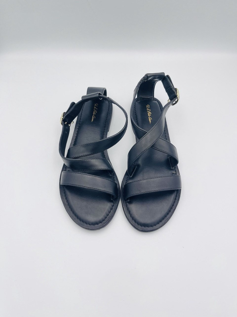 U.S.Polo Sandalo Caviglia Nero/Bianco - immagine 3