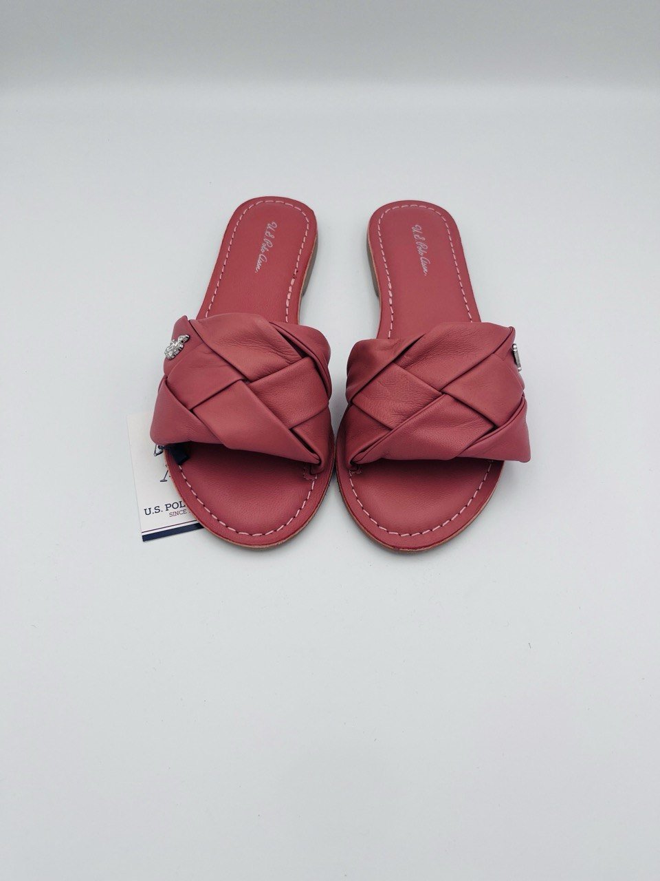 U.S.Polo infradito Bianco / Rosa - immagine 2
