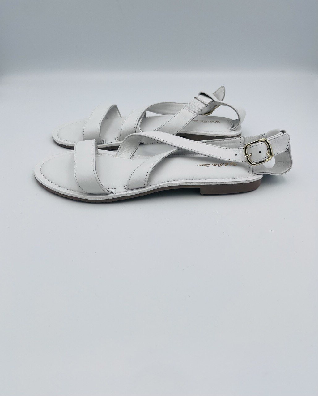 U.S.Polo Sandalo Caviglia Nero/Bianco - immagine 2