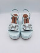 Luciano Brachini sandalo donna nappa Marine