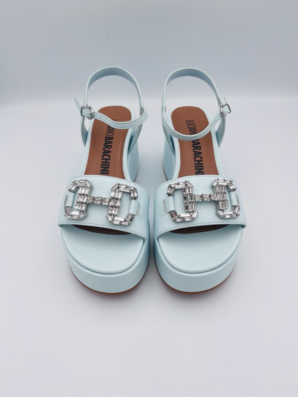 Luciano Brachini sandalo donna nappa Marine