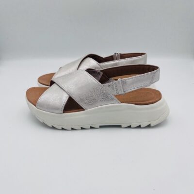 Clarks DashLite Wish Silver Metallic / Nero