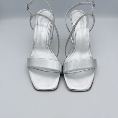 Tsakiris Mallas sandalo elegante Silver/ Platino