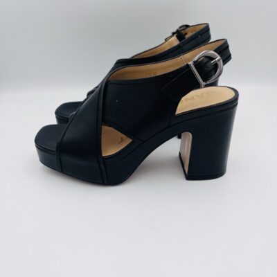 Janet & Janet sandalo plateau Black