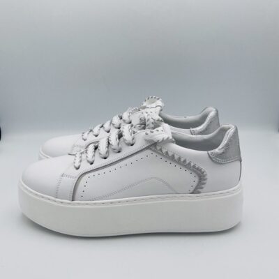 Janet & Janet Sneakers White Silver