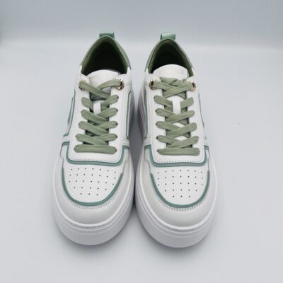 Emanuelle Vee sneackers verde bianco