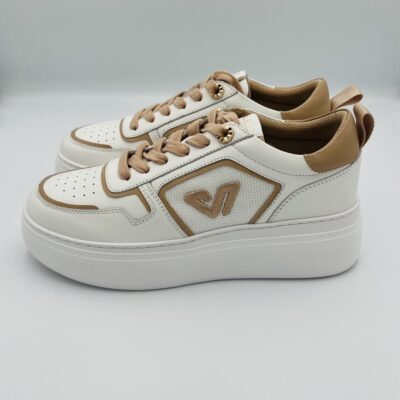 Emanuelle Vee sneackers Bianco caffé