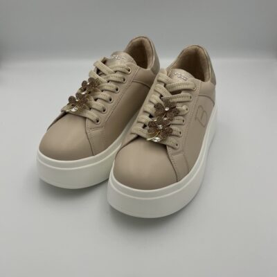 Tosca blu Sneakers Fiori Beige