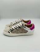 Lorenzo Maro Sneackers Glitter oro fucsia