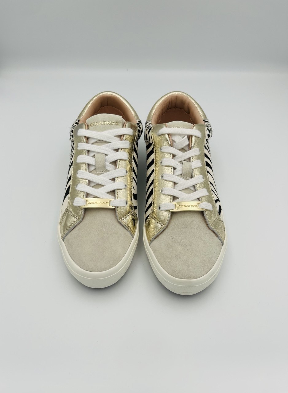 Lorenzo Mari sneackers cavallino zebra