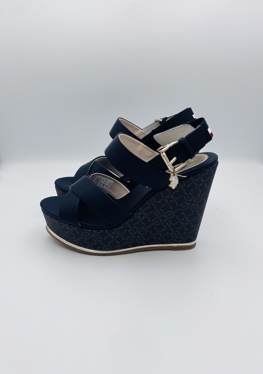 U.S.Polo zeppa blu stampa