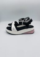U.S.Polo zeppa bassa nera / blu